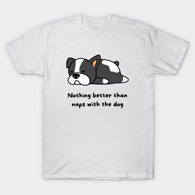 Nothing Better Than Naps With The Dog T-Shirt by MagdalenaRo